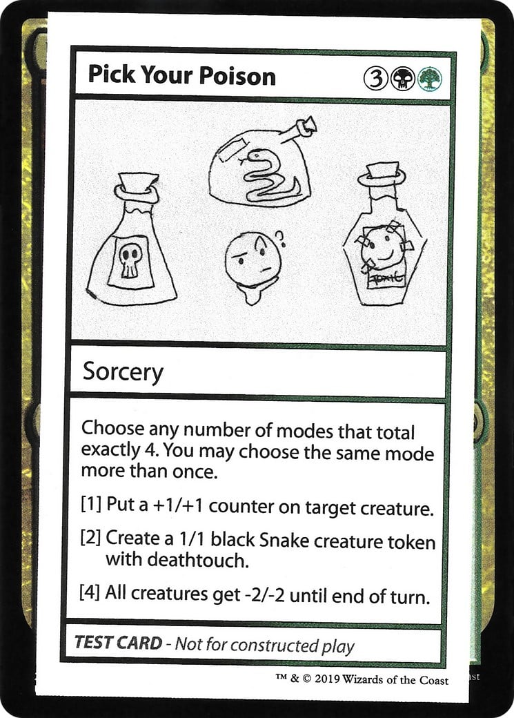 Pick Your Poison - Image 1