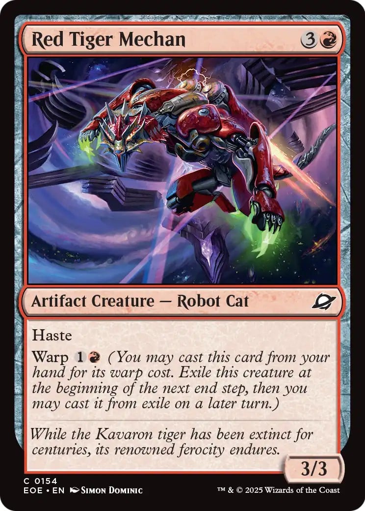 Red Tiger Mechan - Image 1