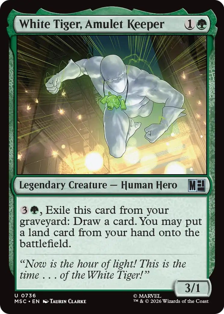 White Tiger, Amulet Keeper - Image 1