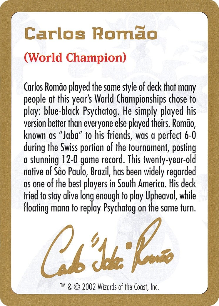 Carlos Romão Bio - Image 1