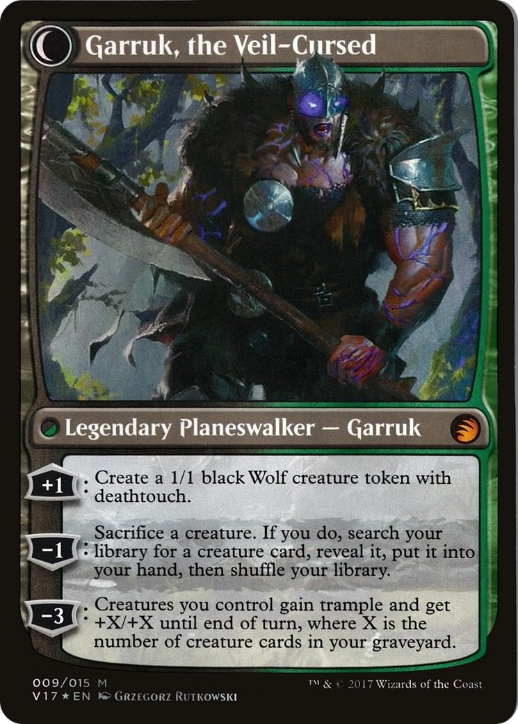 Garruk Relentless // Garruk, the Veil-Cursed thumbnail 2