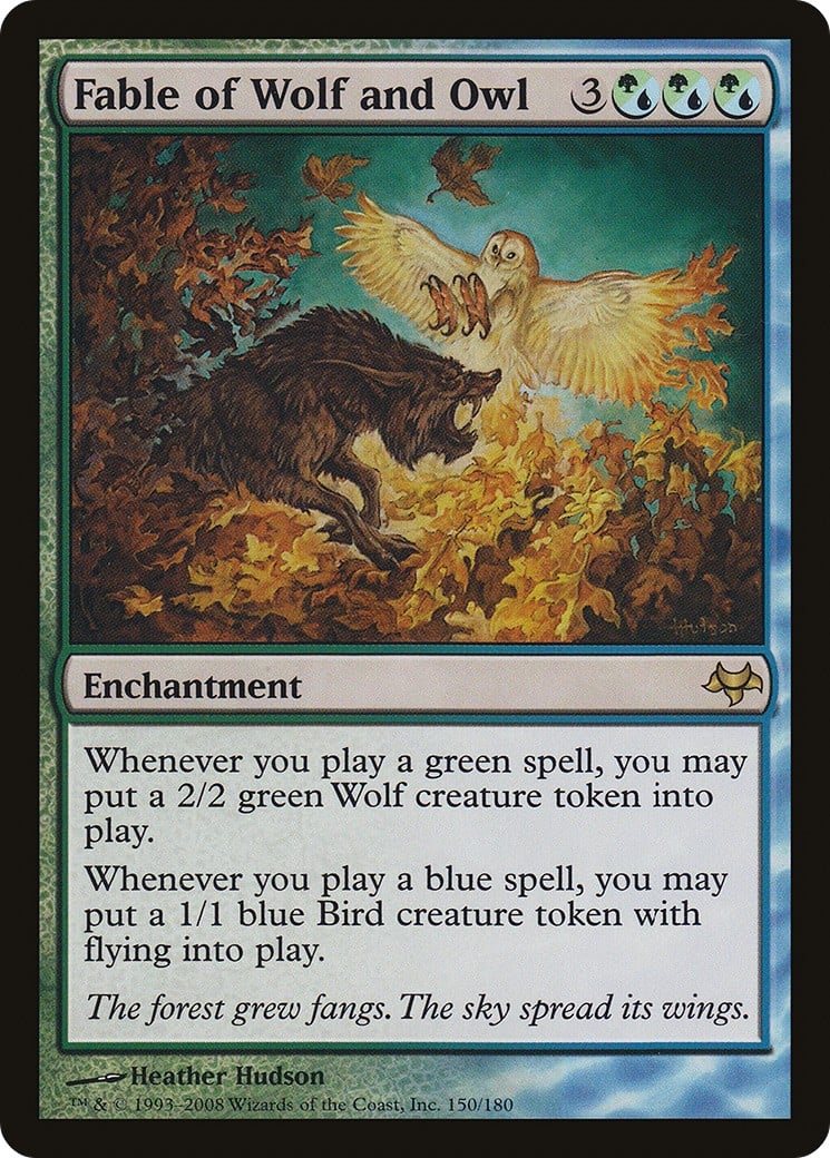Fable of Wolf and Owl - Image 1