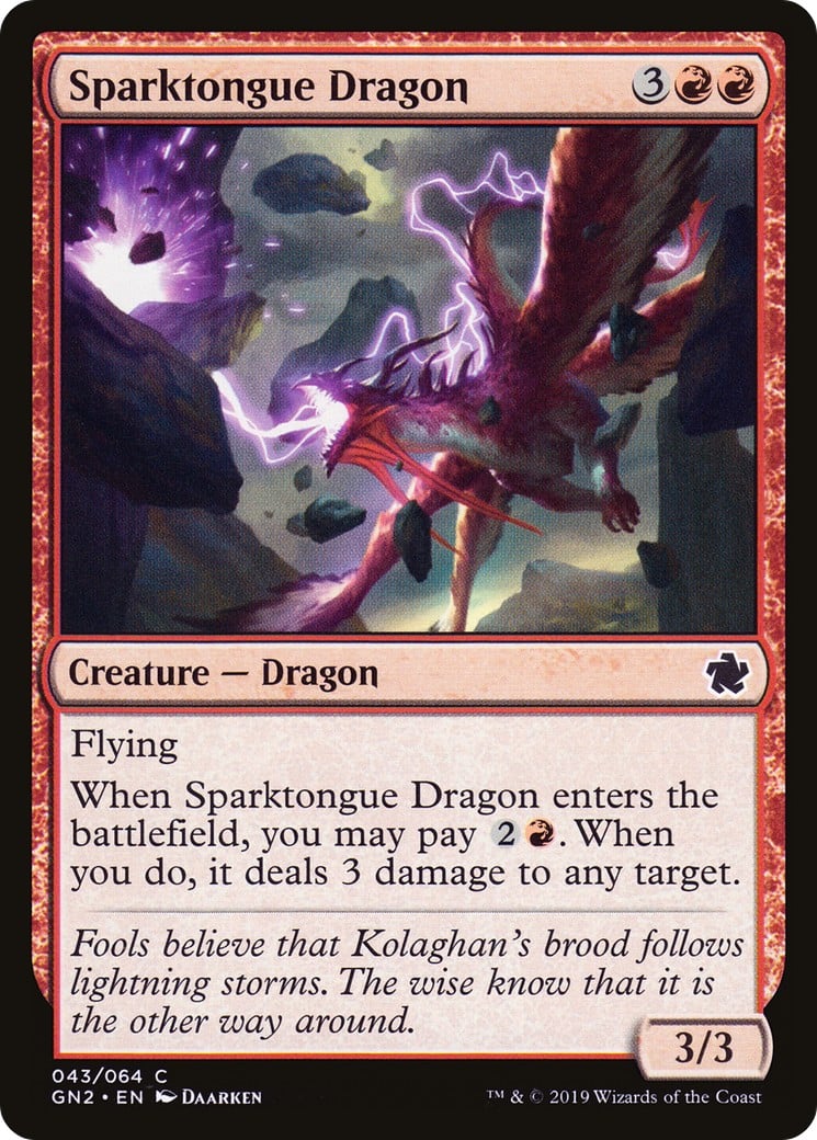 Sparktongue Dragon - Image 1