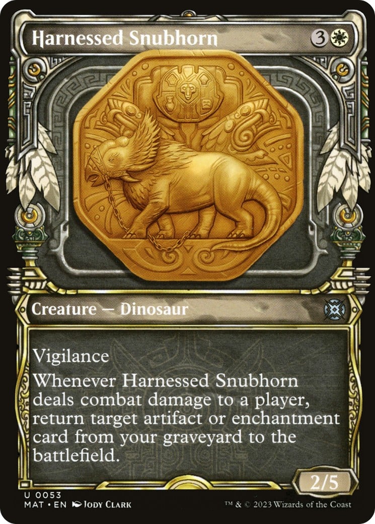 Harnessed Snubhorn - Image 1