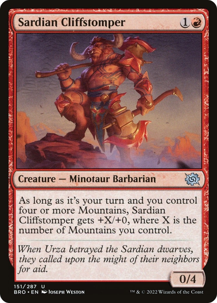 Sardian Cliffstomper - Image 1