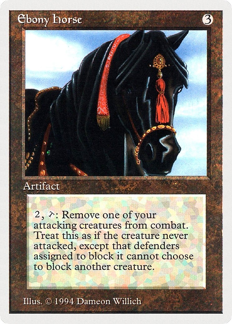 Ebony Horse - Image 1