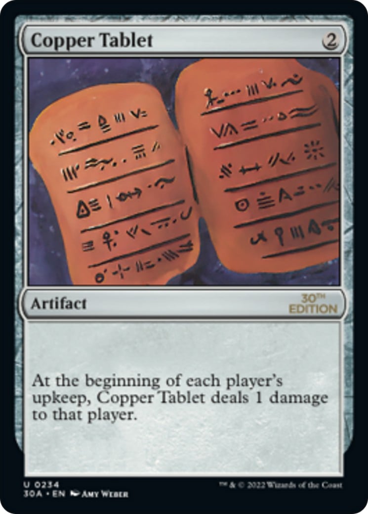 Copper Tablet - Image 1