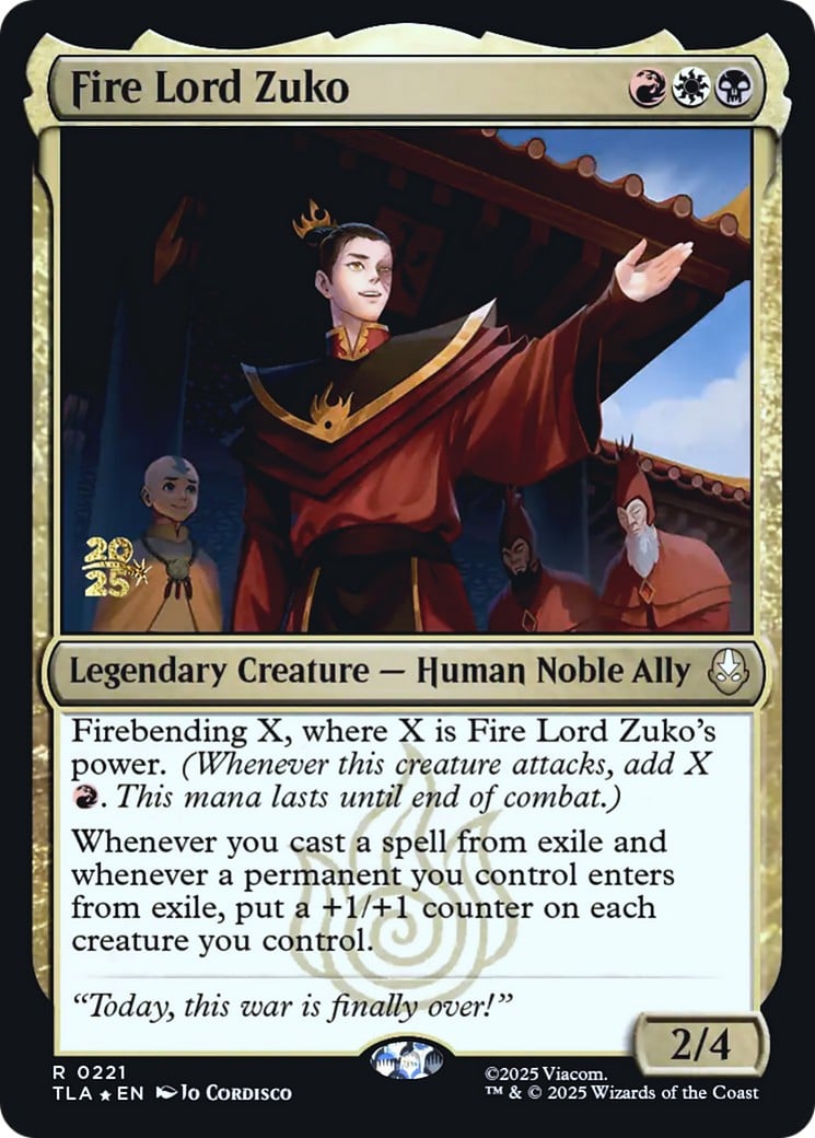 Fire Lord Zuko - Image 1