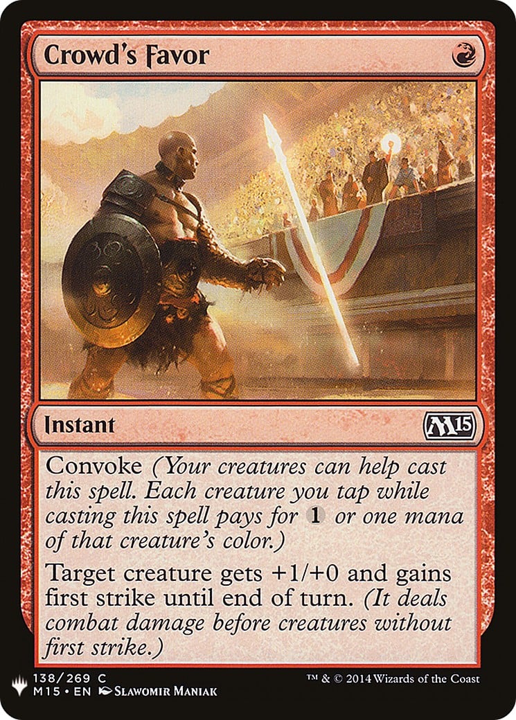 Crowd's Favor - Image 1