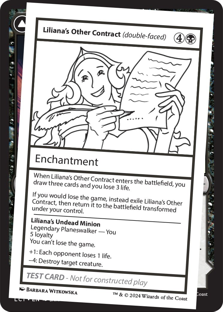 Liliana's Other Contract // Liliana's Undead Minion - Image 1