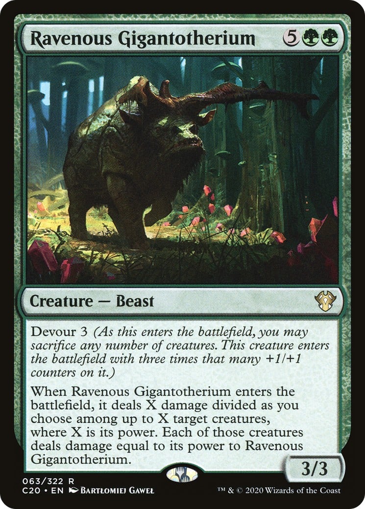 Ravenous Gigantotherium - Image 1