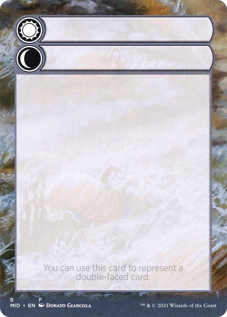 Double-Faced Substitute Card - Image 1