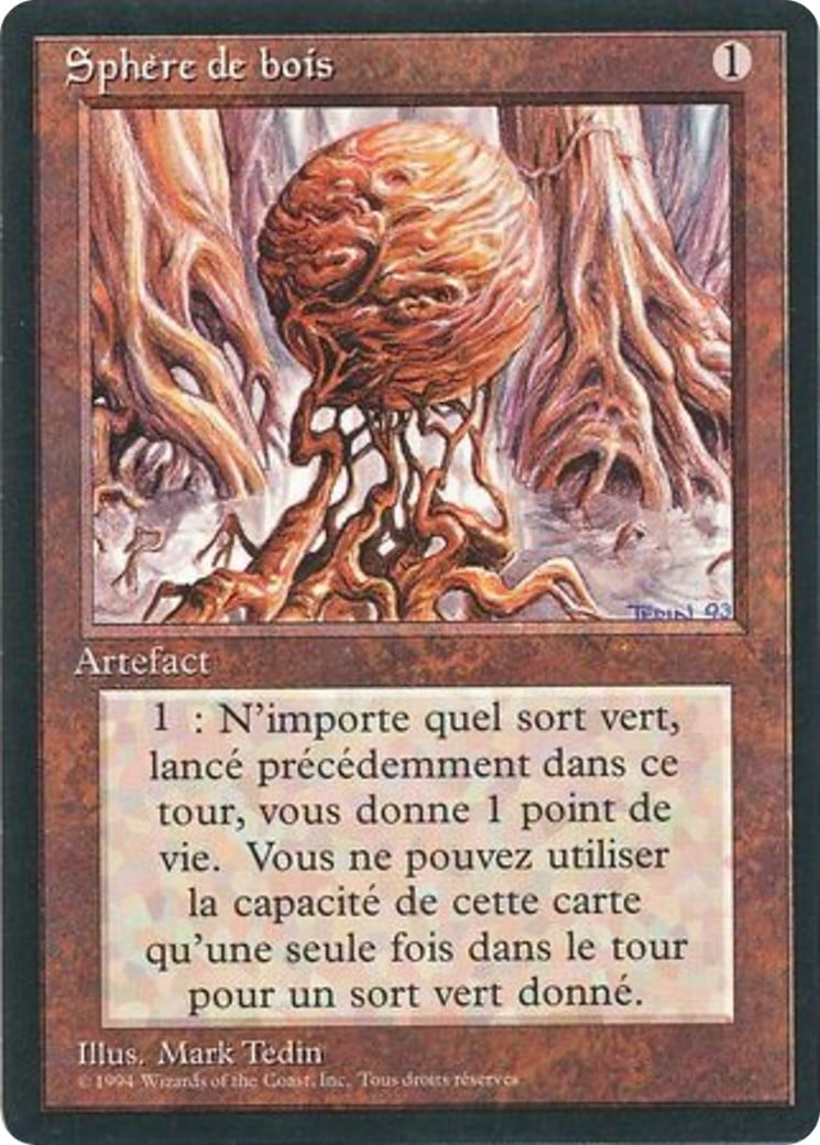 Wooden Sphere - Image 1