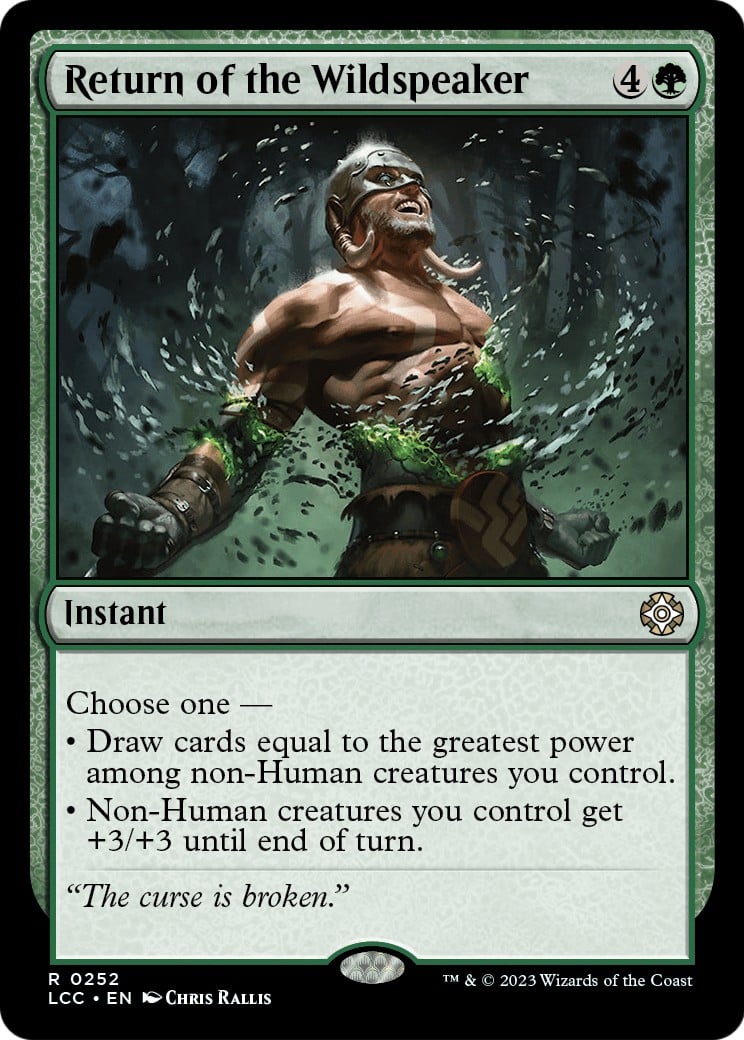 Return of the Wildspeaker - Image 1