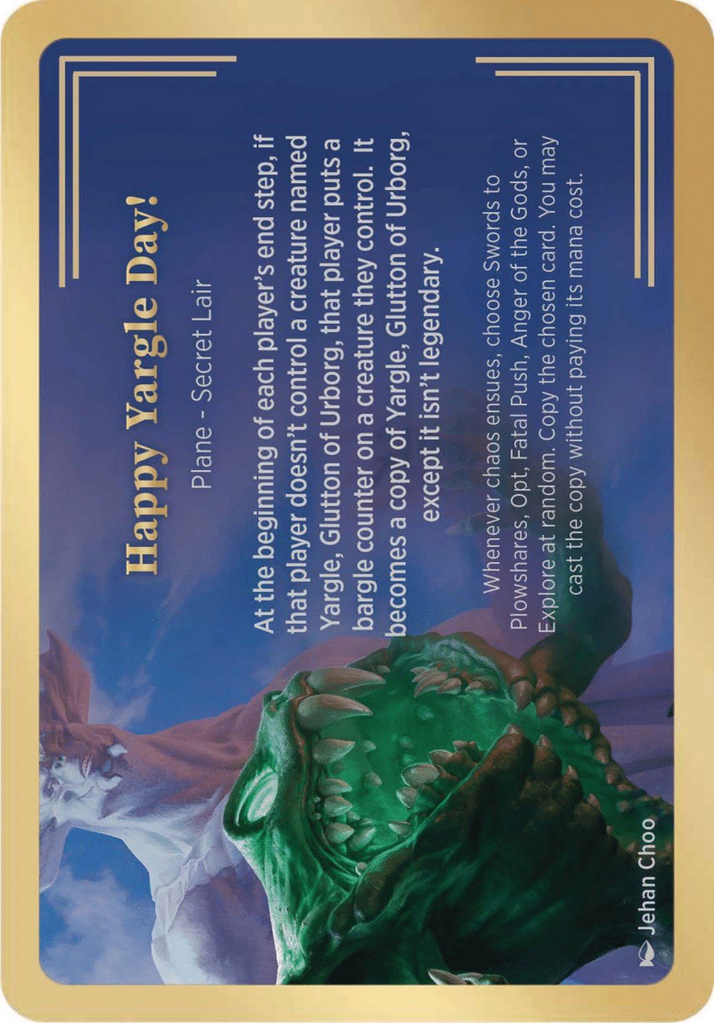 Happy Yargle Day! - Image 1