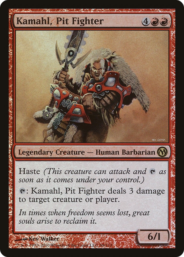Kamahl, Pit Fighter - Image 1