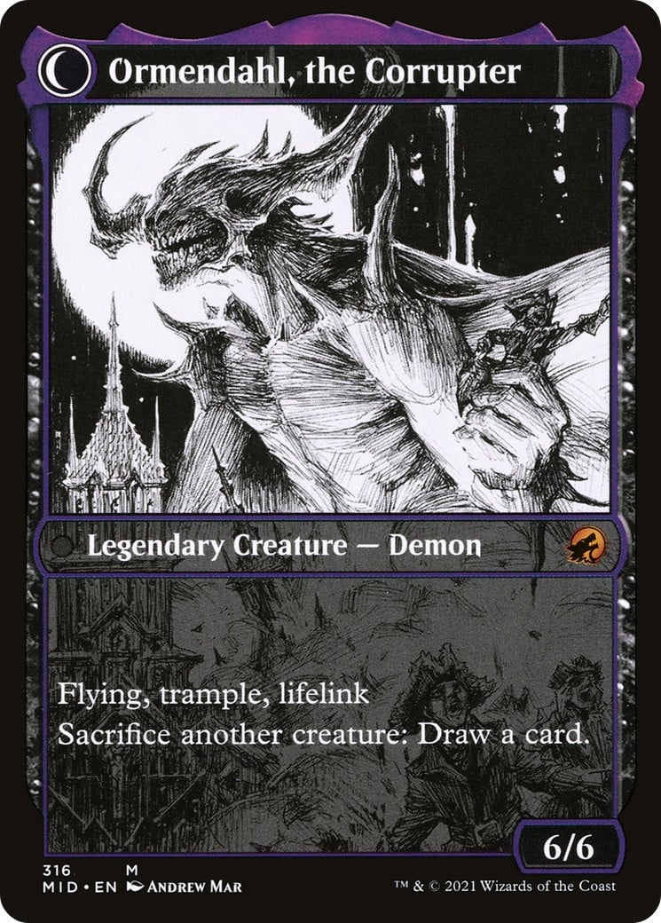 Jerren, Corrupted Bishop // Ormendahl, the Corrupter thumbnail 2