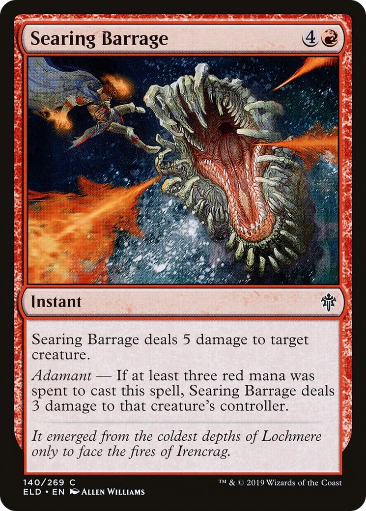 Searing Barrage - Image 1