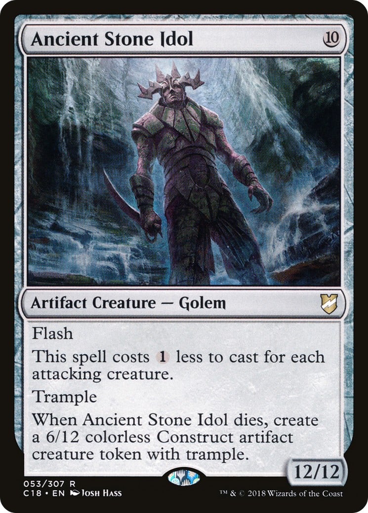 Ancient Stone Idol - Image 1
