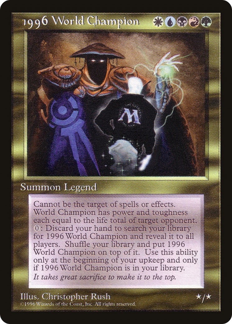 1996 World Champion - Image 1