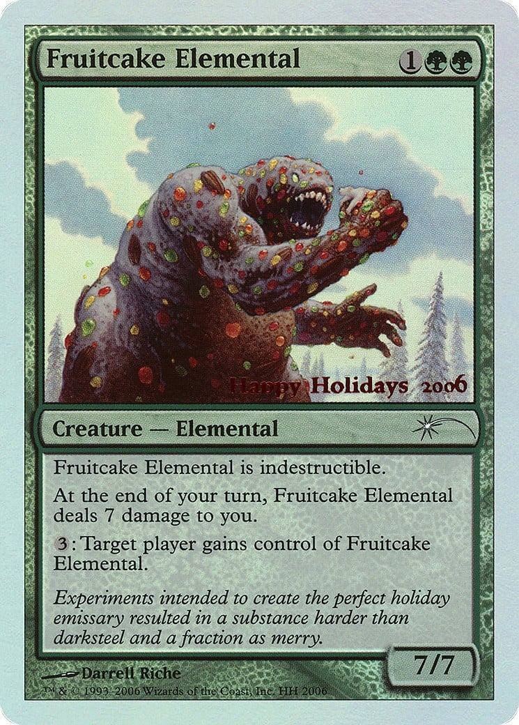 Fruitcake Elemental - Image 1