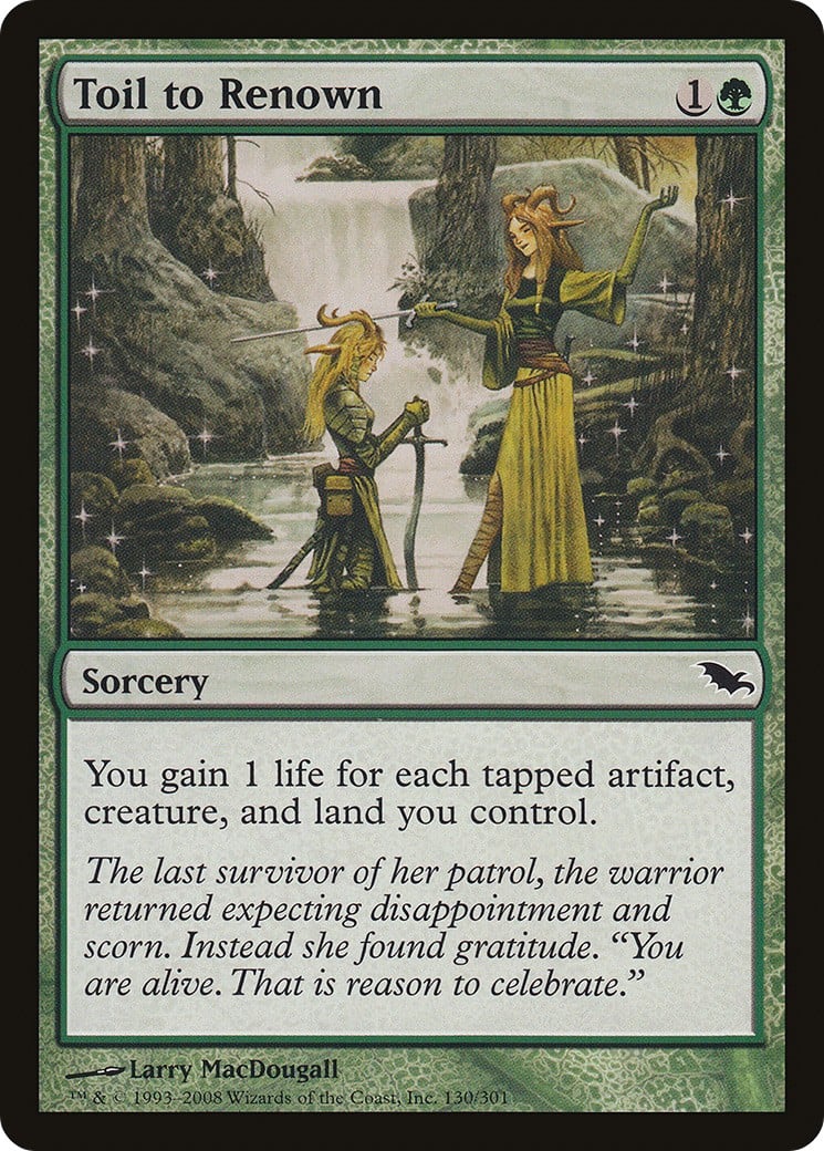 Toil to Renown - Image 1