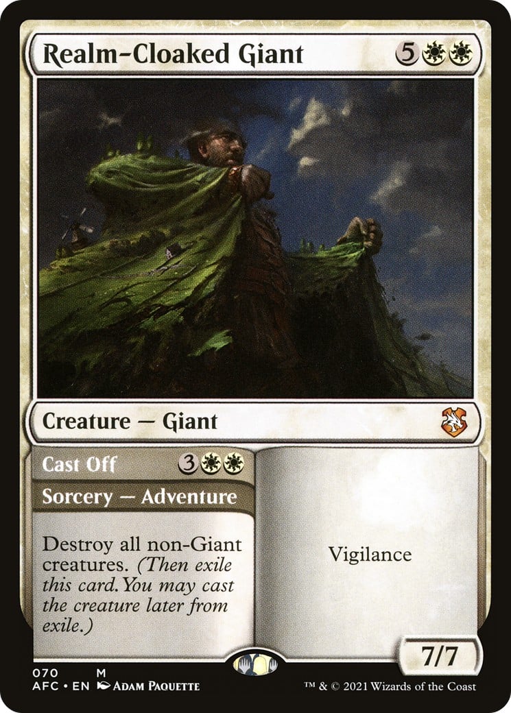 Realm-Cloaked Giant // Cast Off - Image 1