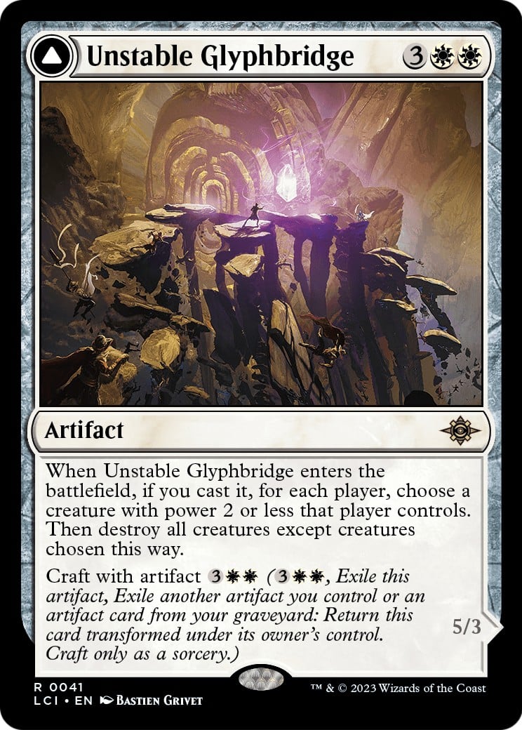 Unstable Glyphbridge // Sandswirl Wanderglyph - Image 1