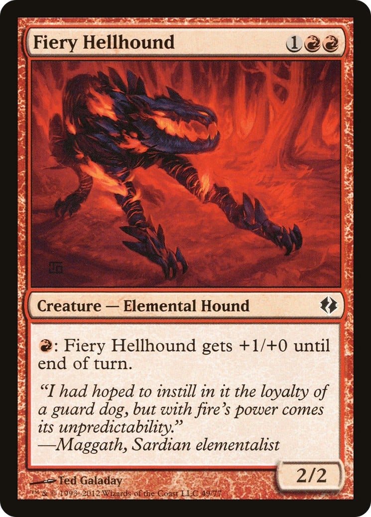 Fiery Hellhound - Image 1