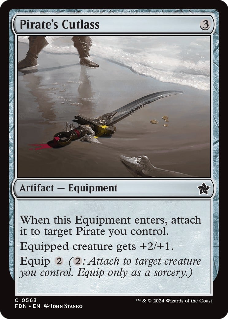 Pirate's Cutlass - Image 1
