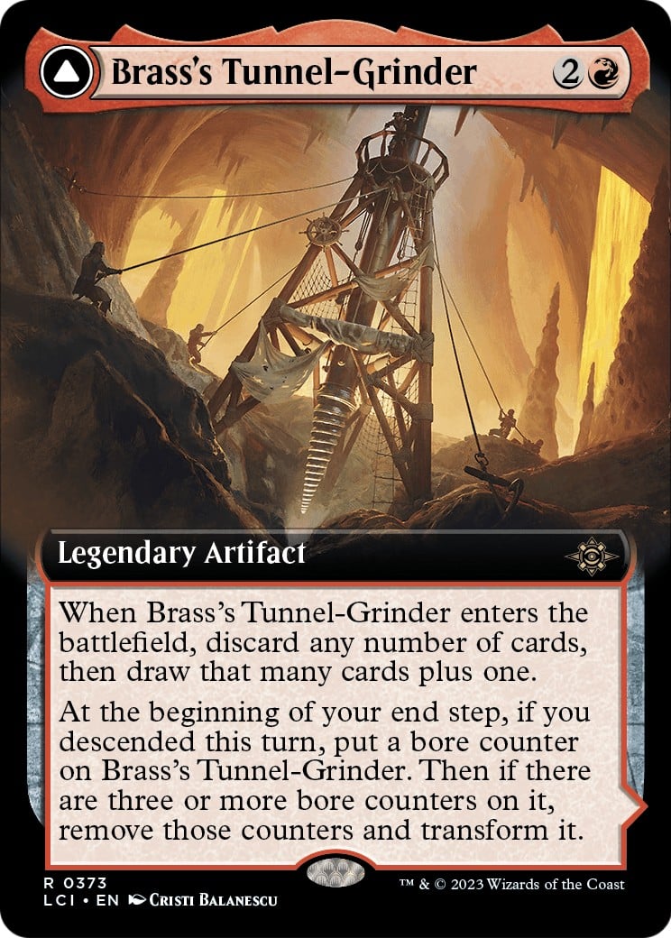 Brass's Tunnel-Grinder // Tecutlan, the Searing Rift - Image 1