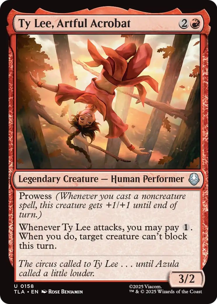 Ty Lee, Artful Acrobat - Image 1