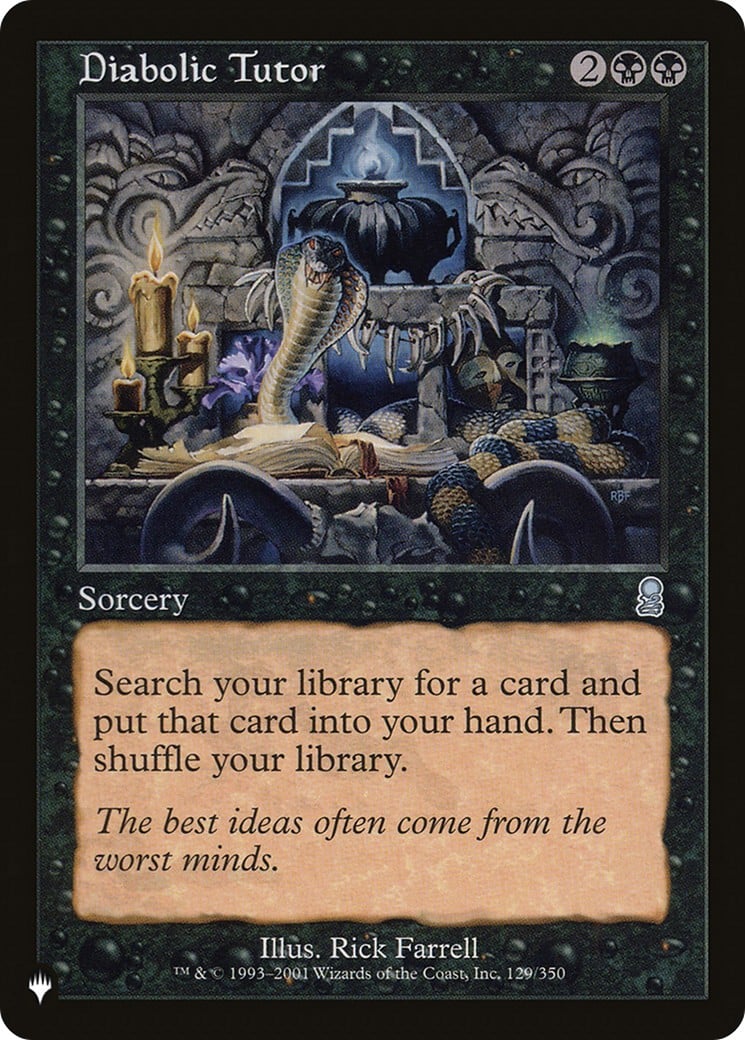 Diabolic Tutor - Image 1