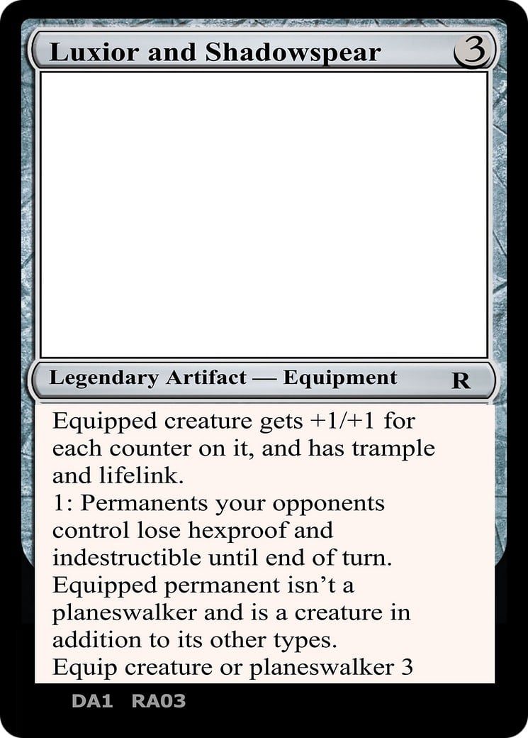 Luxior and Shadowspear - Image 1