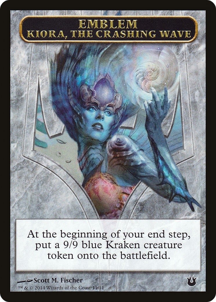 Kiora, the Crashing Wave Emblem - Image 1