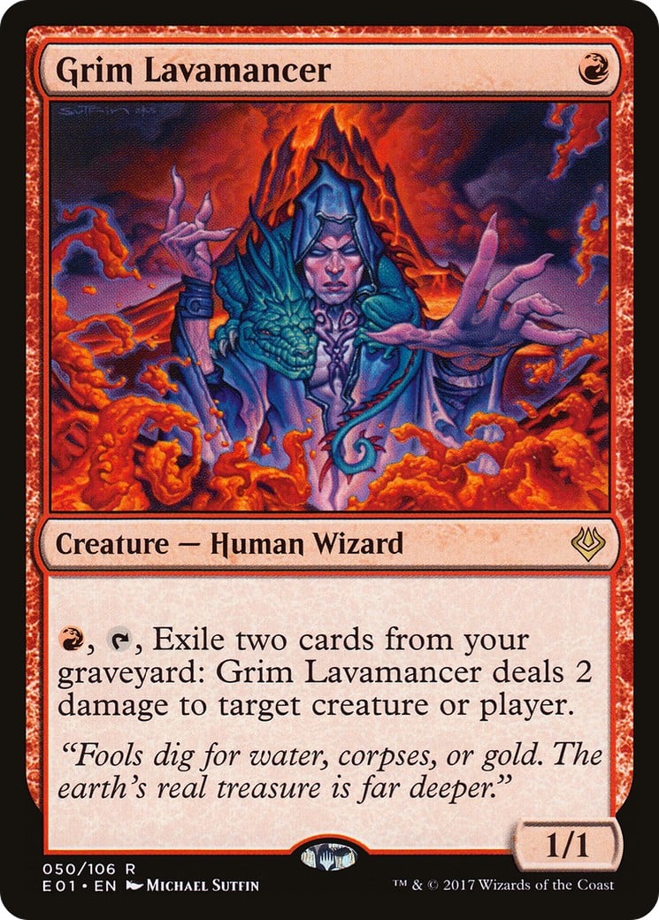 Grim Lavamancer - Image 1