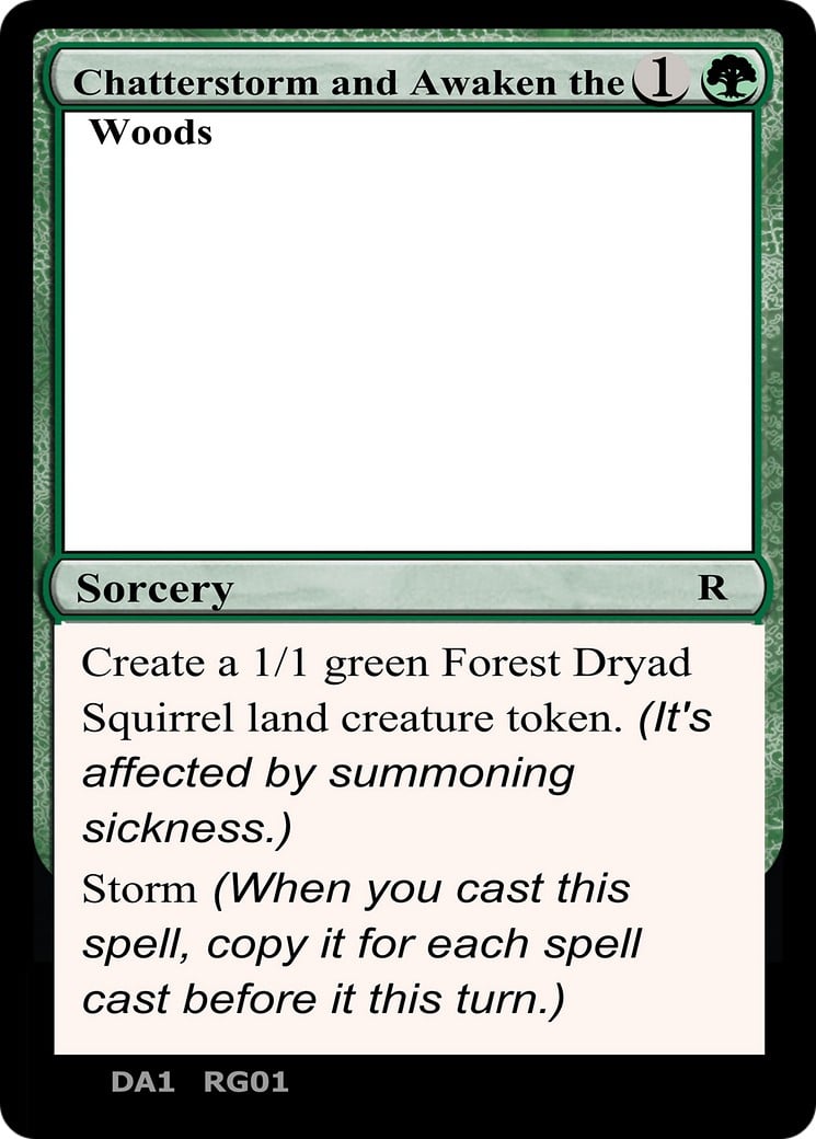Chatterstorm and Awaken the Woods - Image 1