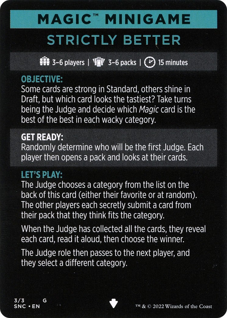 Strictly Better // Strictly Better (cont'd) - Image 1