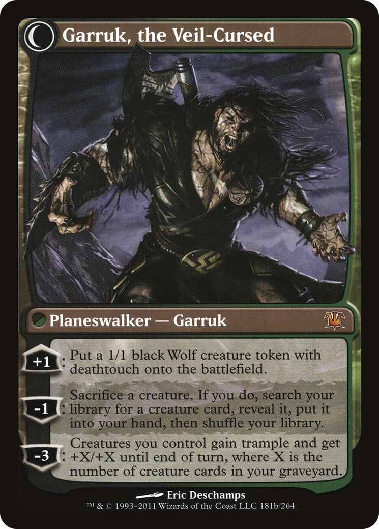 Garruk Relentless // Garruk, the Veil-Cursed thumbnail 2