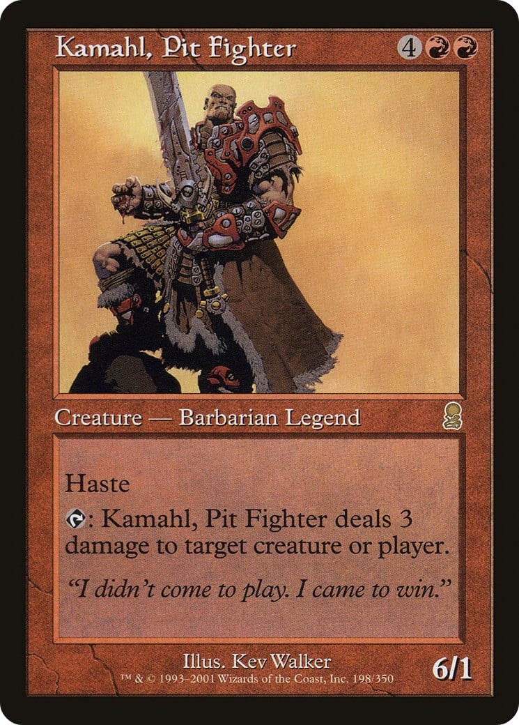 Kamahl, Pit Fighter - Image 1