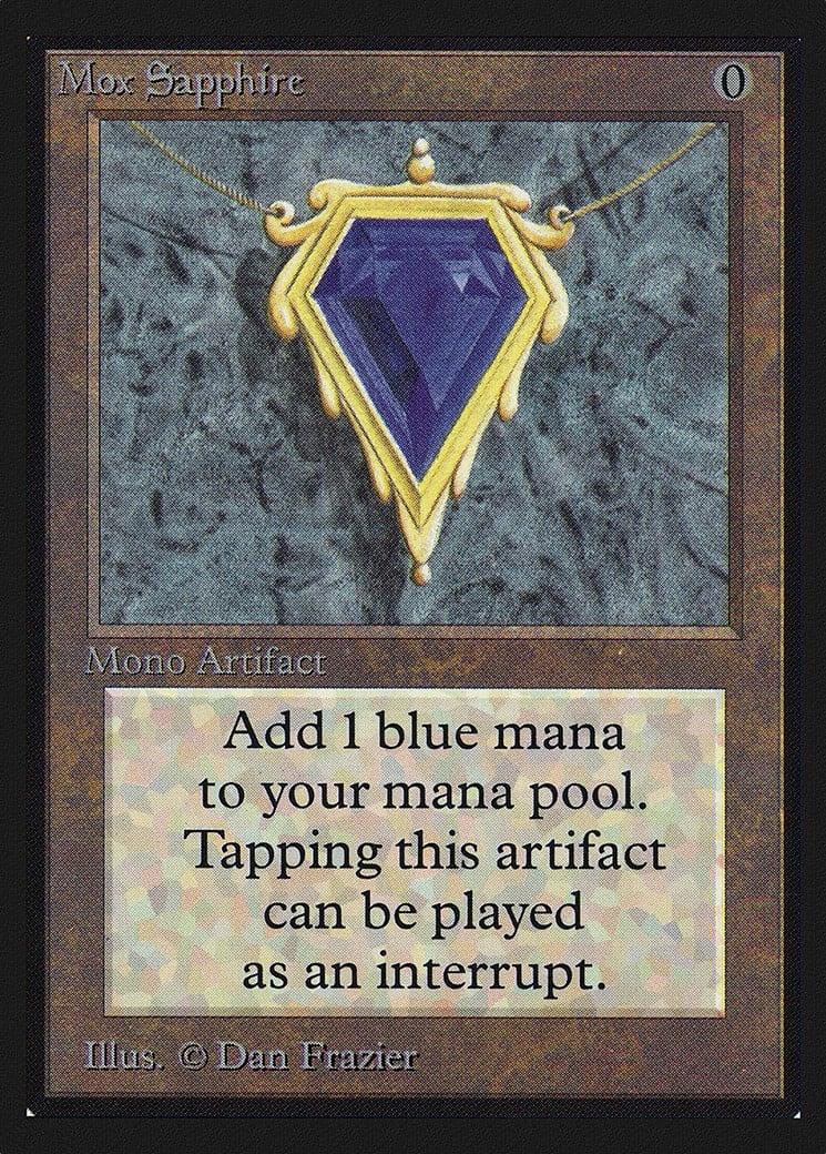Mox Sapphire - Image 1