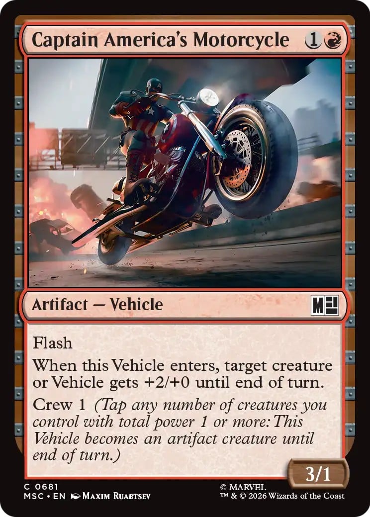 Captain America's Motorcycle - Image 1