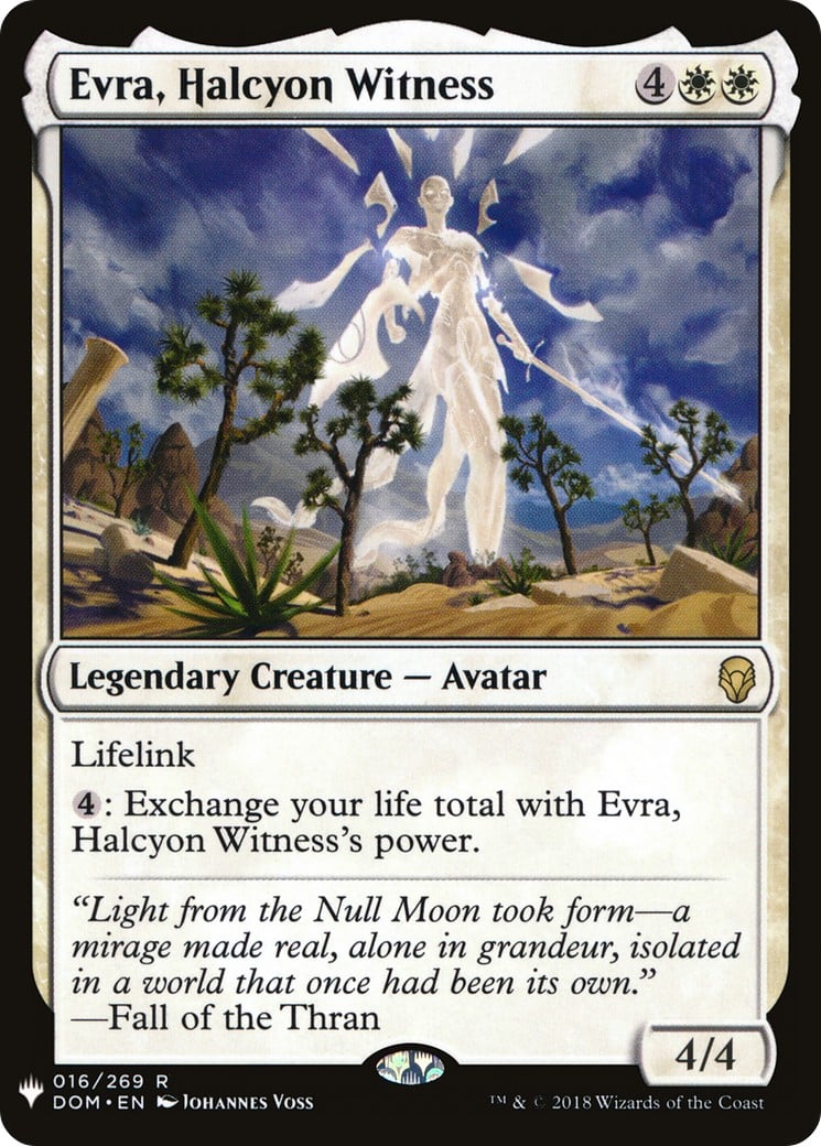 Evra, Halcyon Witness - Image 1