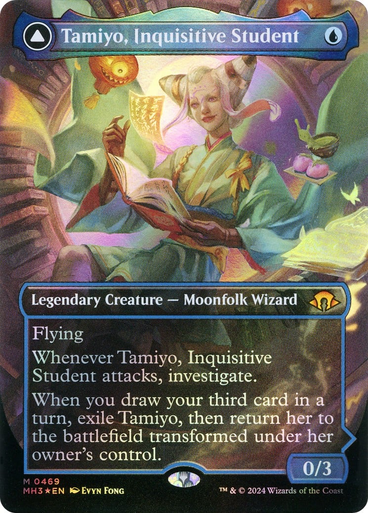 Tamiyo, Inquisitive Student // Tamiyo, Seasoned Scholar - Image 1