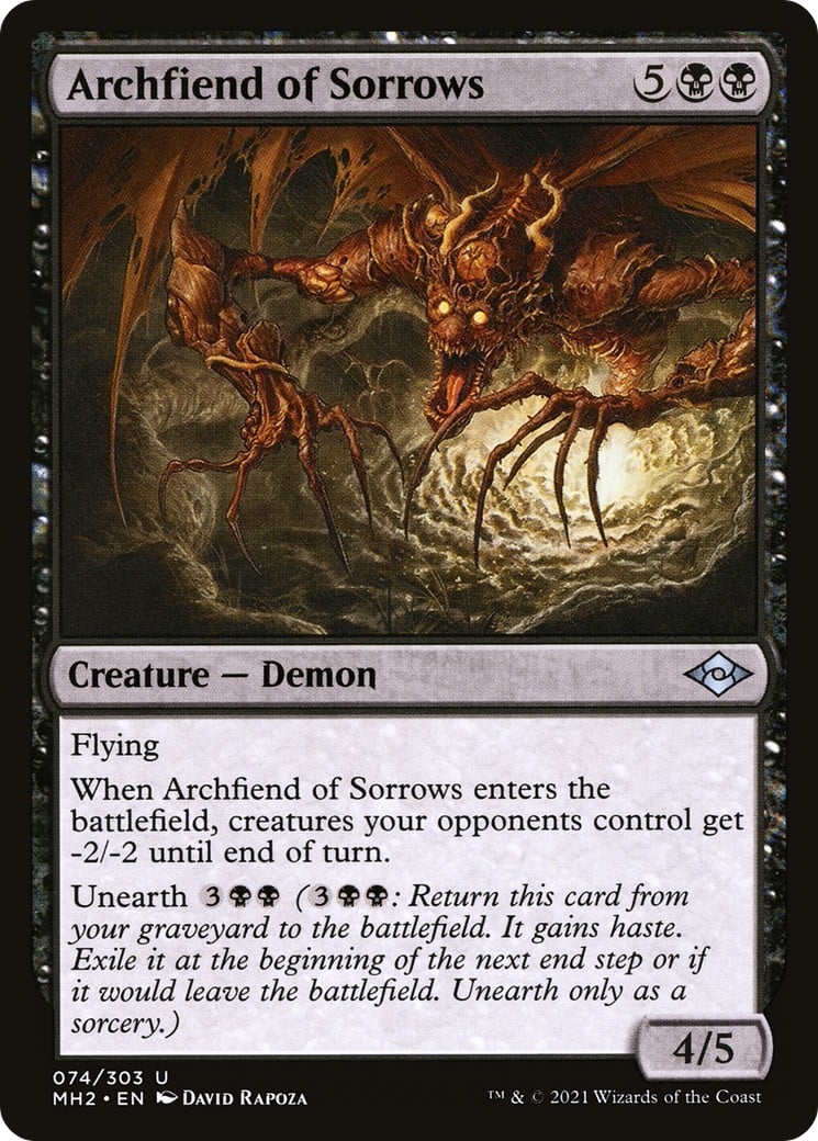 Archfiend of Sorrows - Image 1