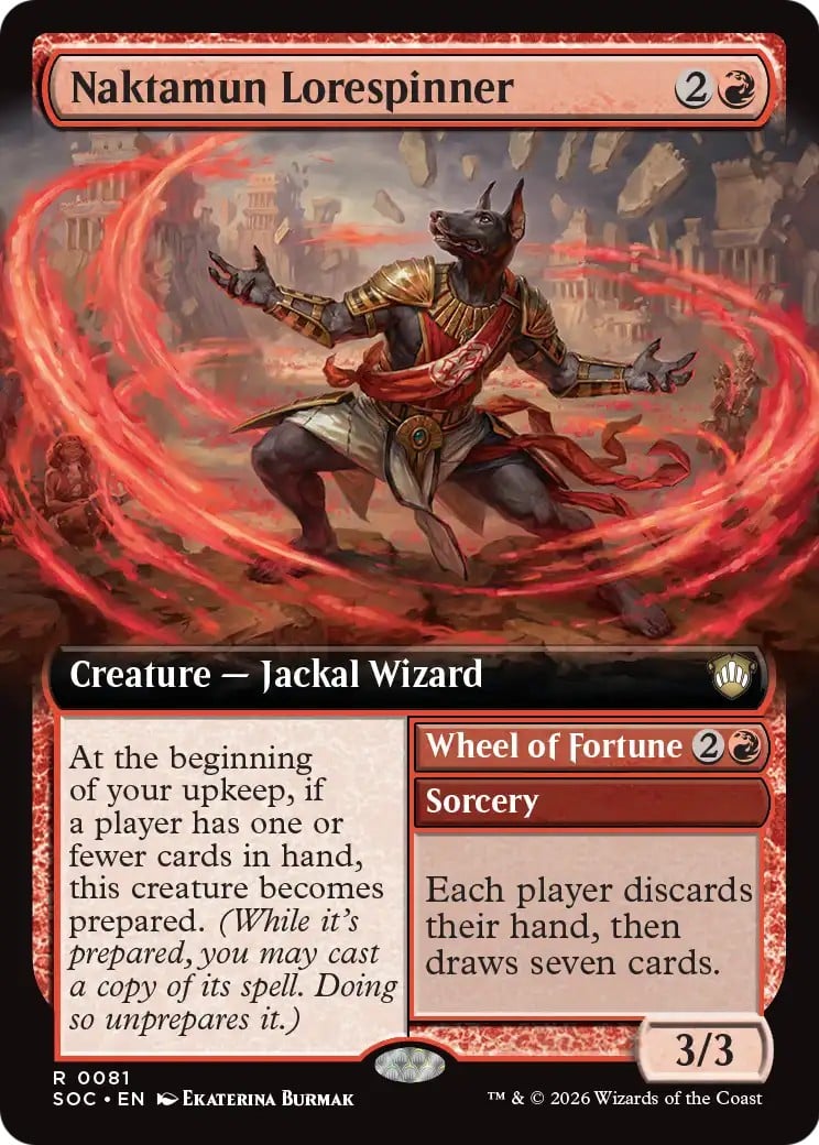 Naktamun Lorespinner // Wheel of Fortune - Image 1