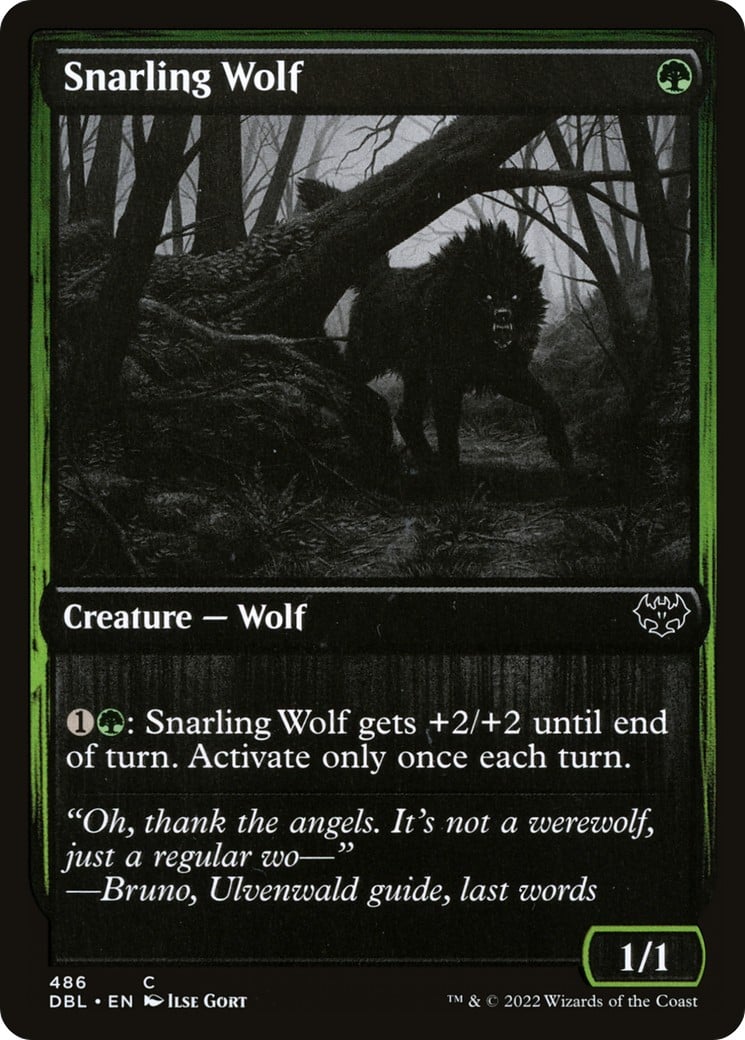 Snarling Wolf - Image 1