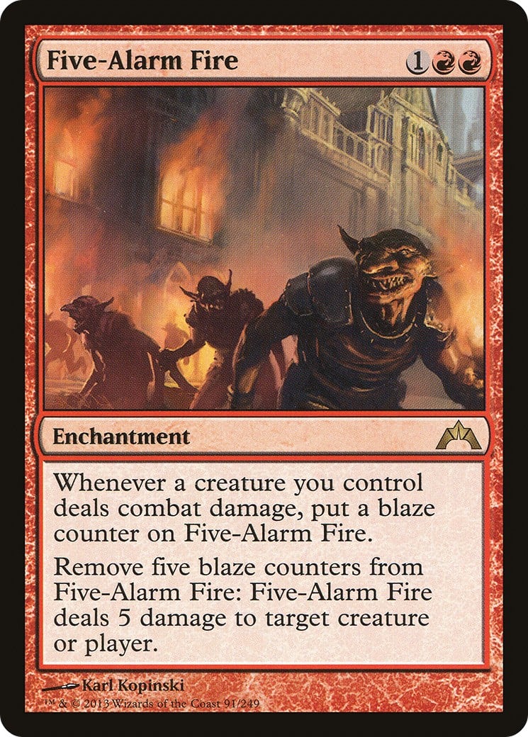 Five-Alarm Fire - Image 1