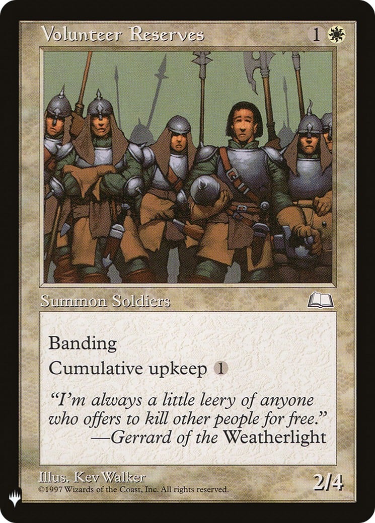 Volunteer Reserves - Image 1