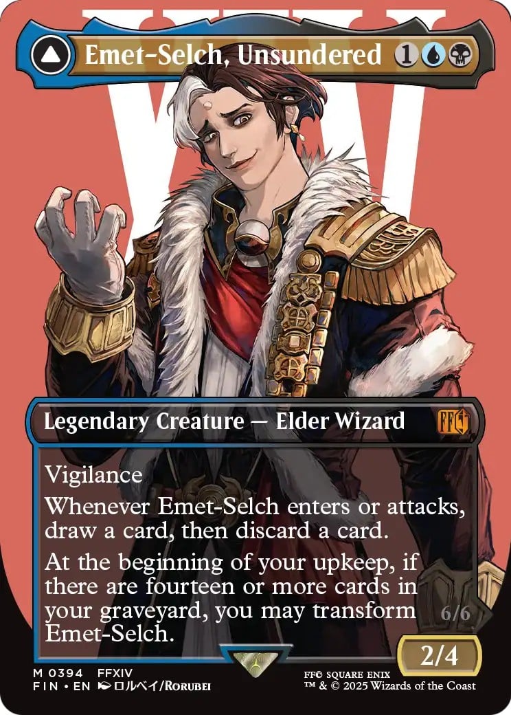 Emet-Selch, Unsundered // Hades, Sorcerer of Eld - Image 1